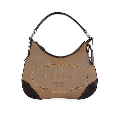 prada logo jacquard bag|prada fabric shoulder bag.